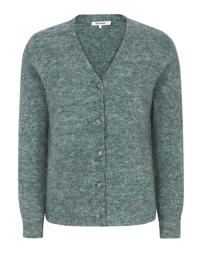 Soft Rebels - SRAlliy Strickjacke - Abyss Melange